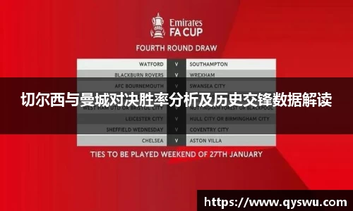 切尔西与曼城对决胜率分析及历史交锋数据解读